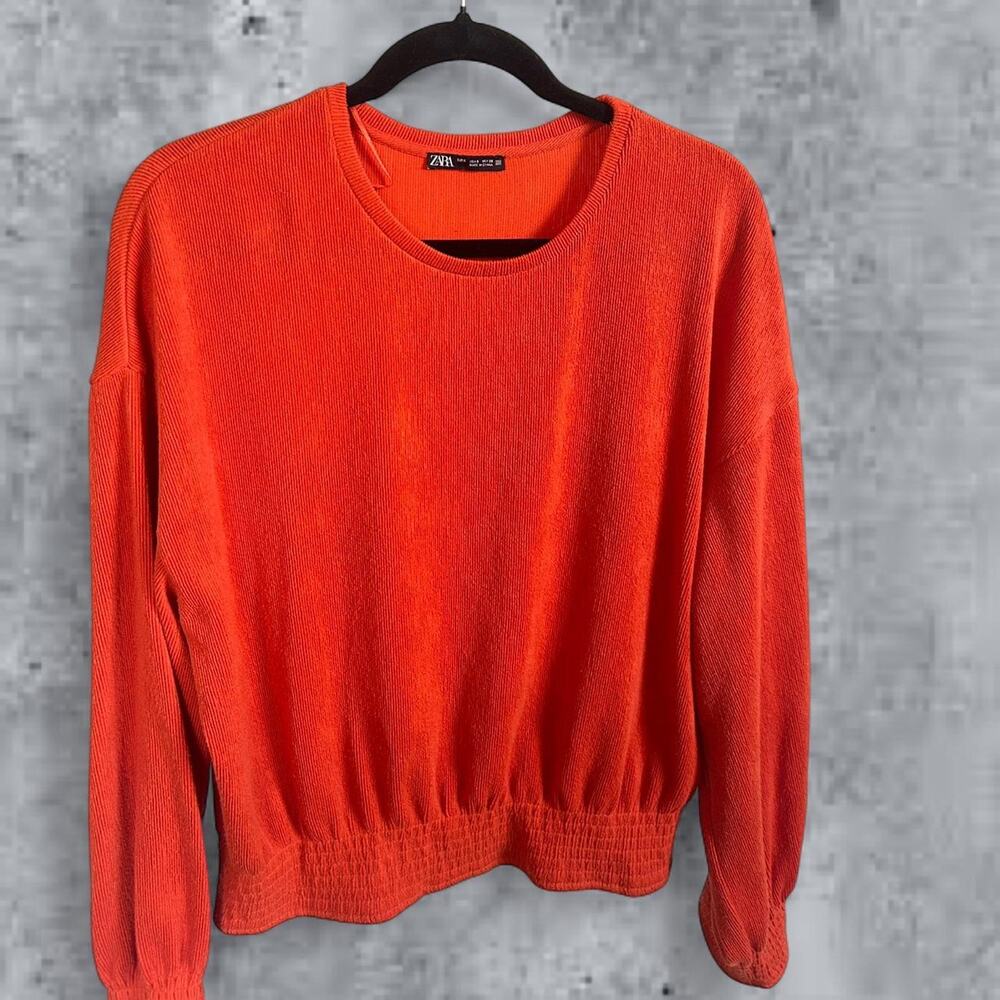 Zara textured knit sweater